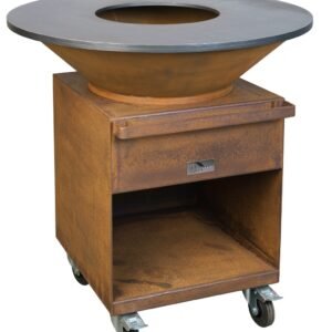 brasero maya 50 en corten
