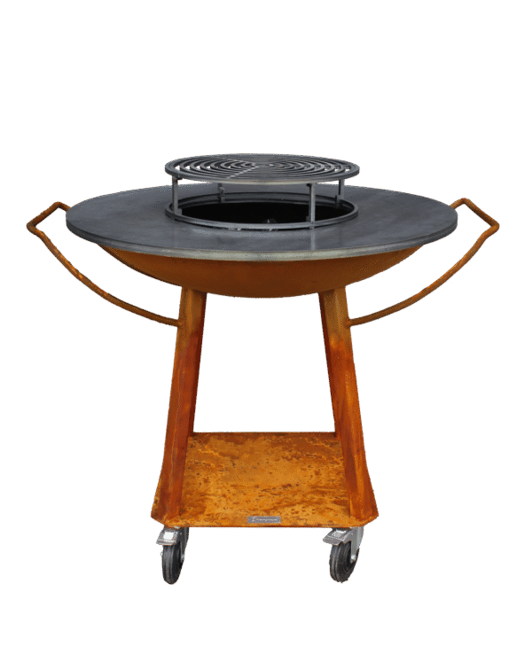 brasero blaze en corten