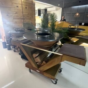 brasero merida corten