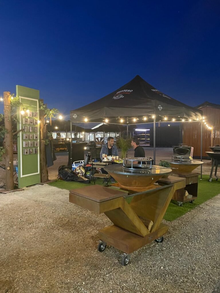 brasero paulino à la foire de bordeaux